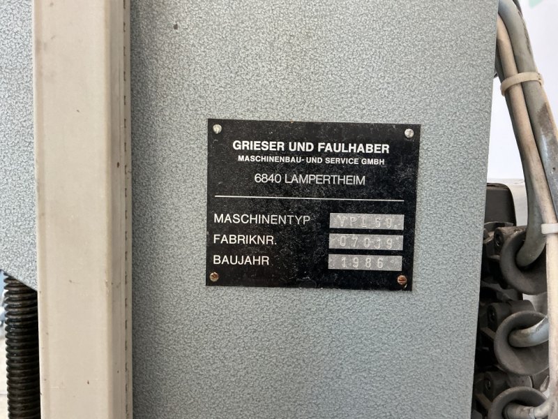 Grieser VPL-60 - Planetary mixer