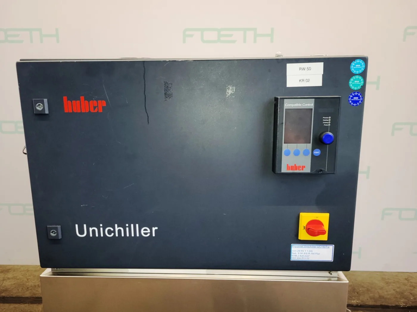 Huber UNICHILLER UC150TW - Temperature control unit - 4