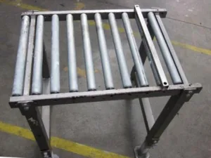 COPPIA DI NASTRO TRASPORTATORE A RULLI