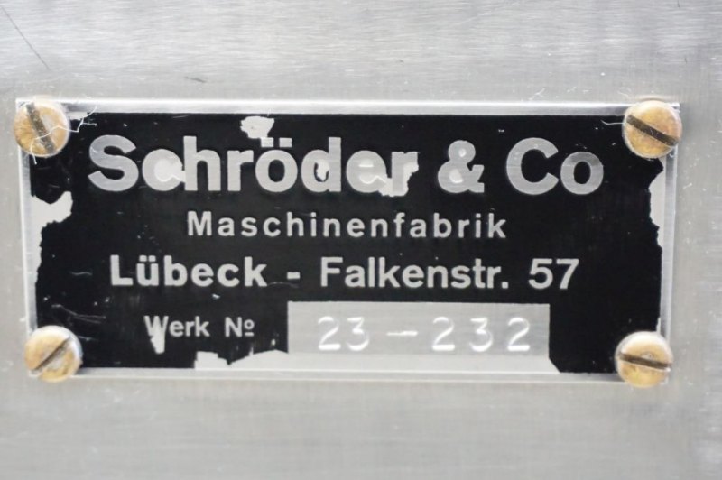 Schröder Kombinator - Scraped surface heat exchanger