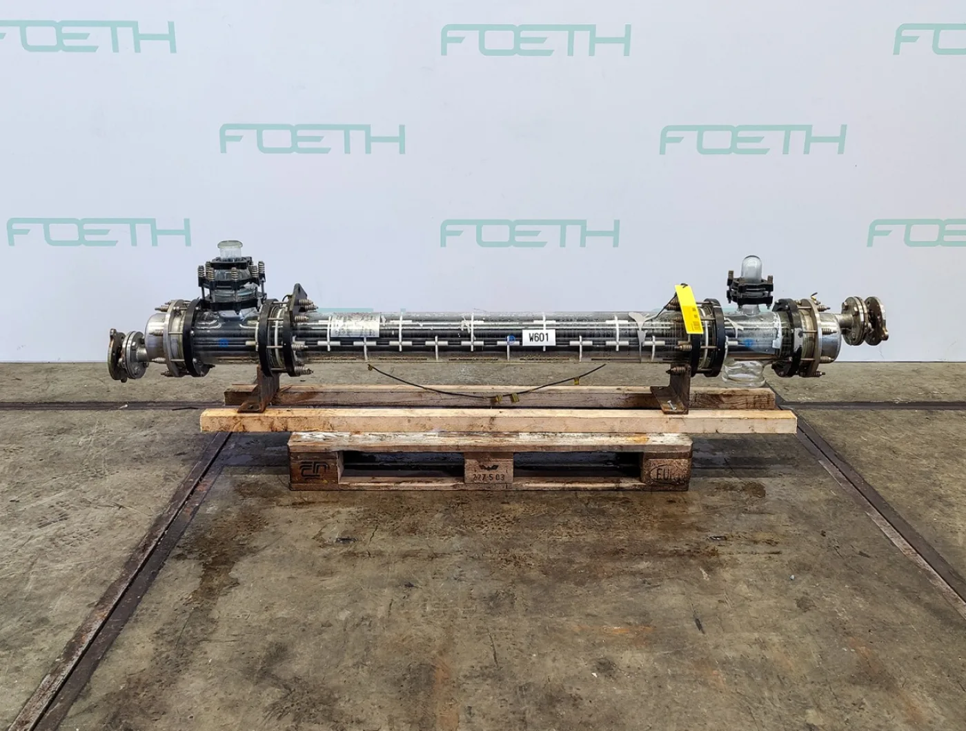 QVF Glasstechnik ROB32/150/SH/3/SIC - 3,2 m² - Shell and tube heat exchanger - 5