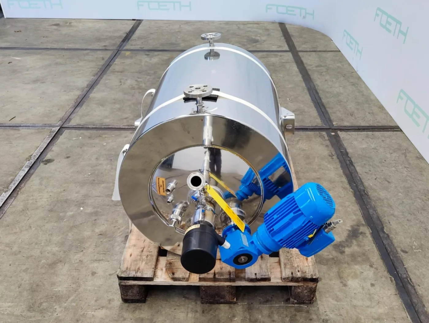Edelstahl Maurer 167 Ltr. - Mirror-Polished Fraction Collector (Pharma Design) - Bioreactor - 7