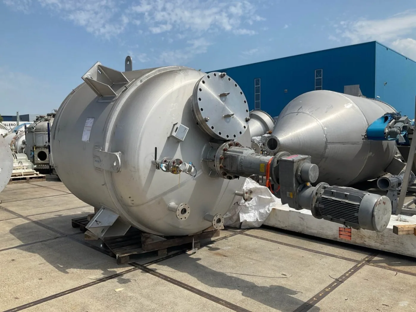 FIB 9500 l (2-stage stirrer) - Stainless Steel Reactor - 4