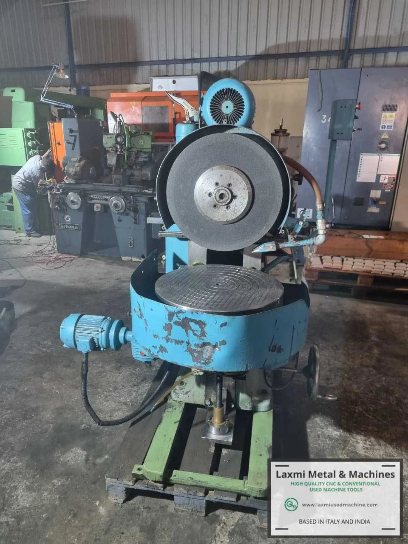 HORIZONTAL SPINDLE ROTARY SURFACE GRINDER, NAXOS UNION - Laxmi Metal & Machines, Rohtak - 2