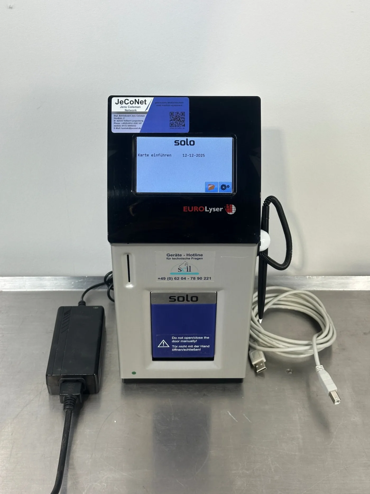 ScilVet EuroLyser Solo Analyzer (Veterinär) - 1
