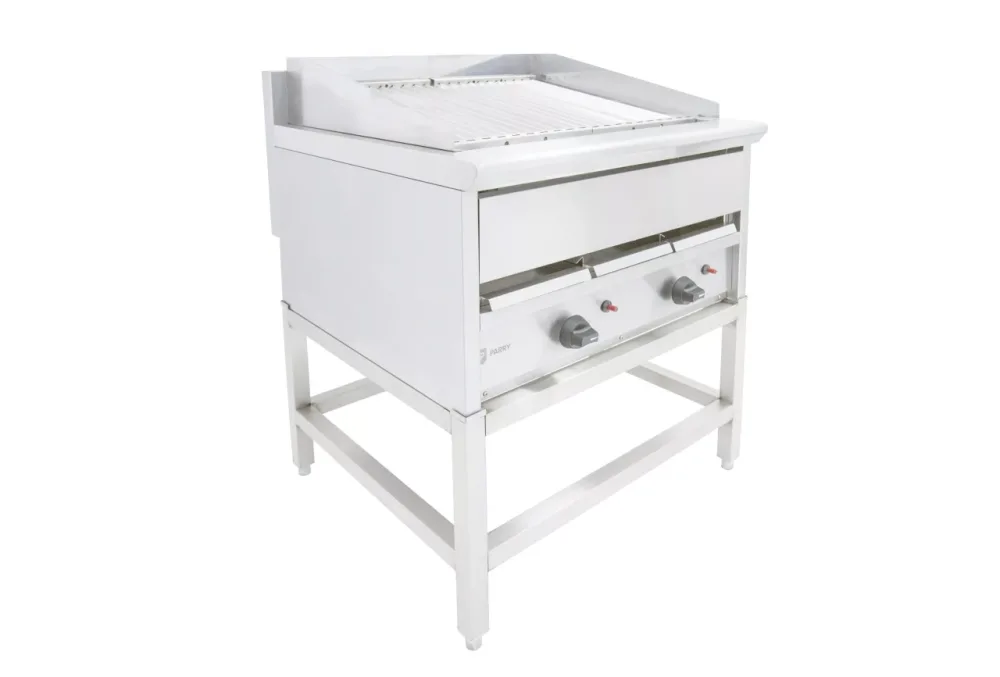 Parry Grill UGC8 gas grill on stand 80cm. - islandcatering