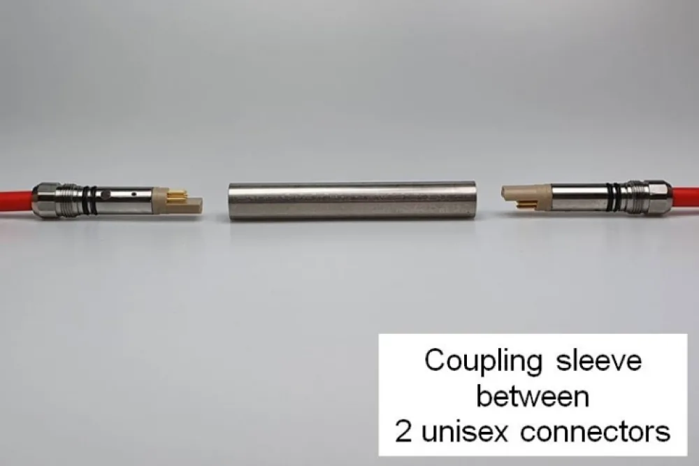 Coupling Sleeve between Unisex Connectors