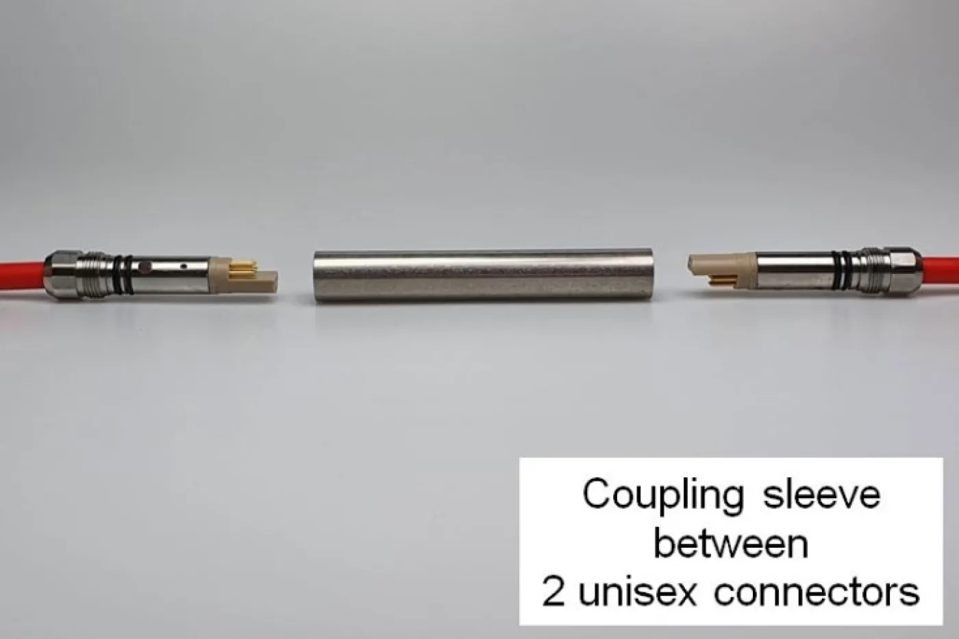 Coupling Sleeve between Unisex Connectors - 1