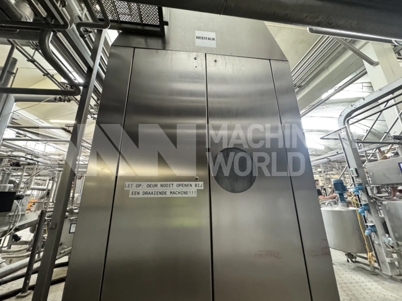 5,500kg per Hour GEA Westfalia BUD6000 Continuous Butter Churn with APV Bulk Butter Packer - 5