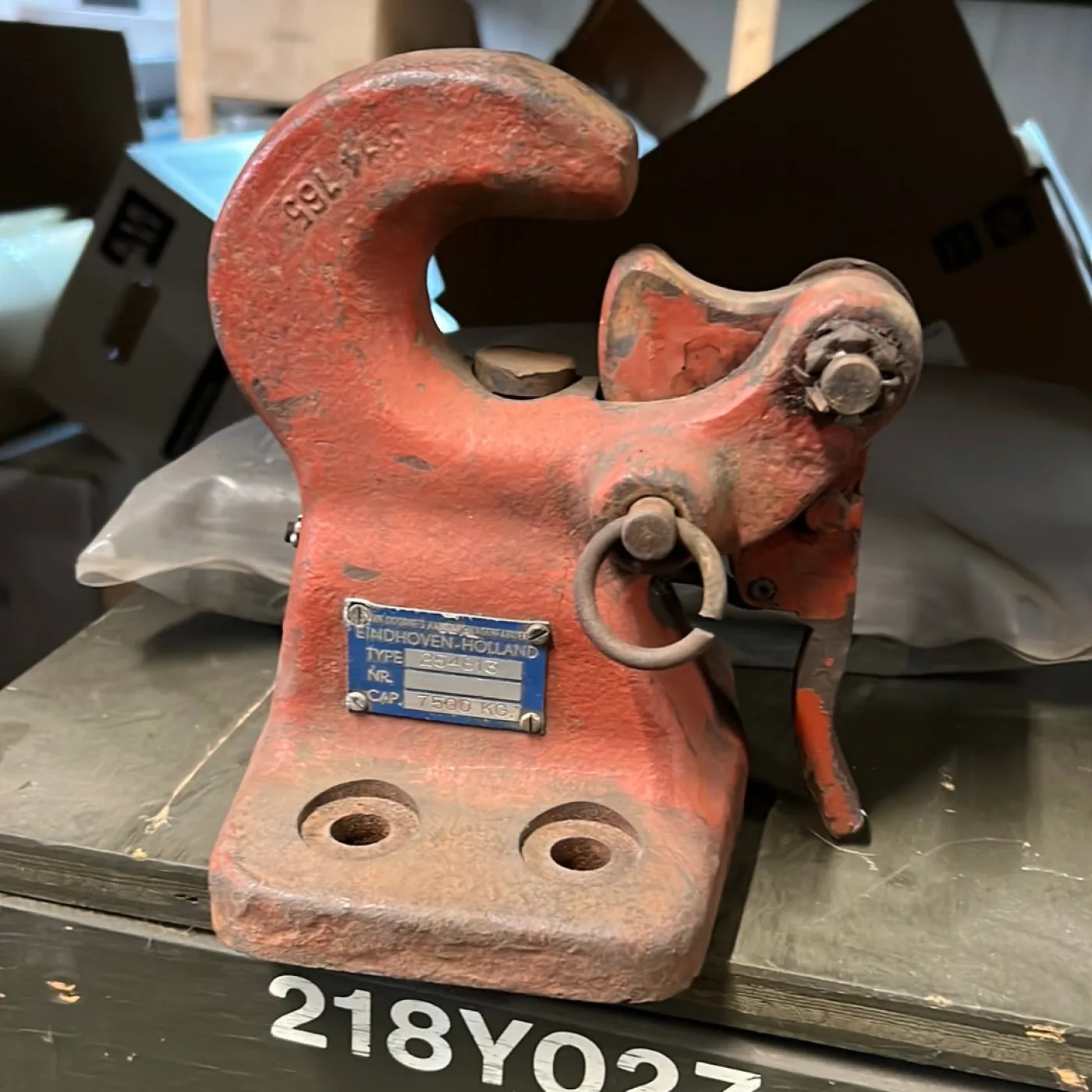 Aanhangerkoppeling 7,5 ton - 2