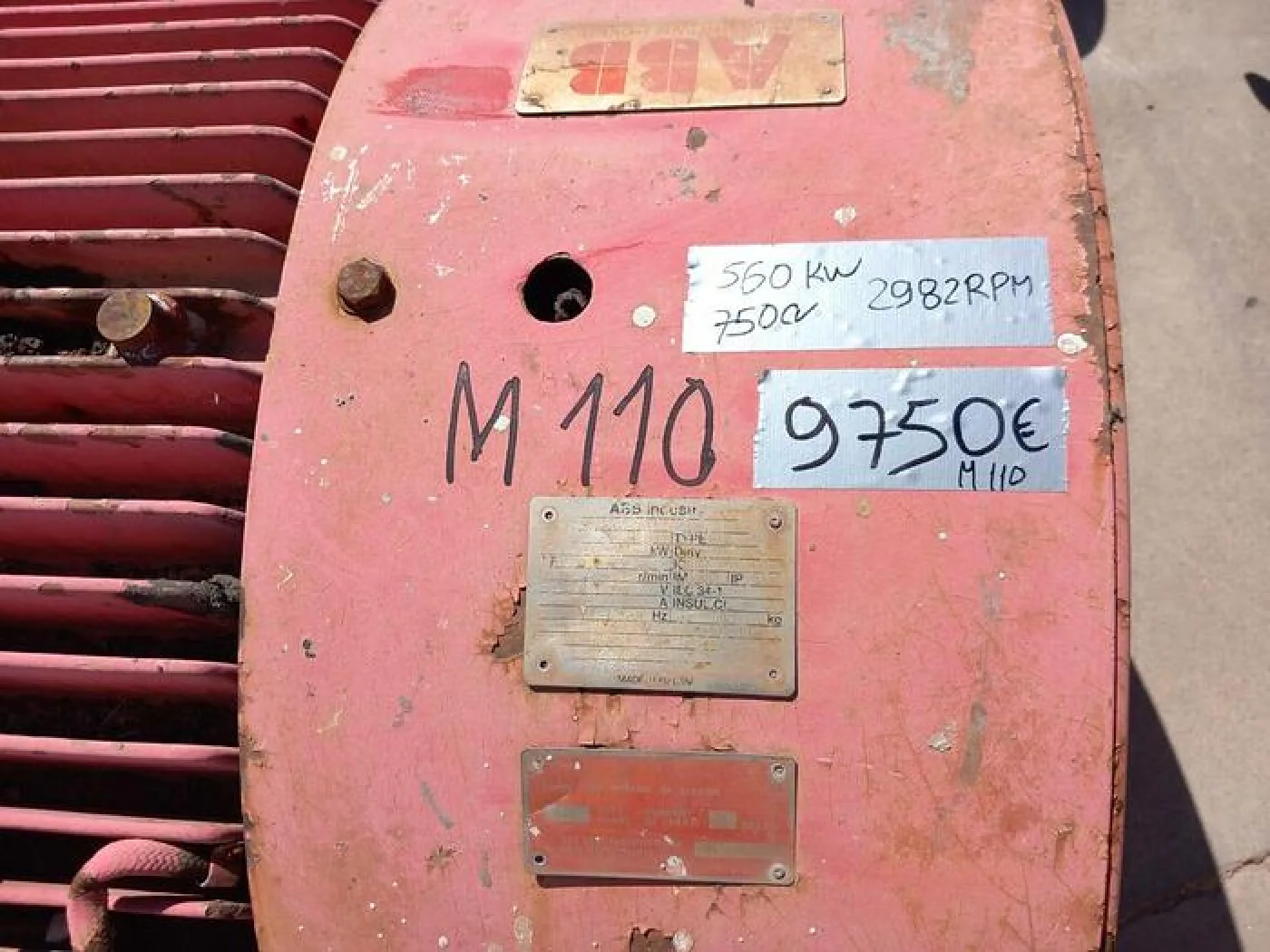 Motor ABB 560 kw - 2