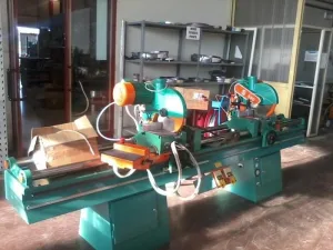 TRONCATRICE DOPPIA MOD. OK 350 CE - 3000 MM LAME D. 350