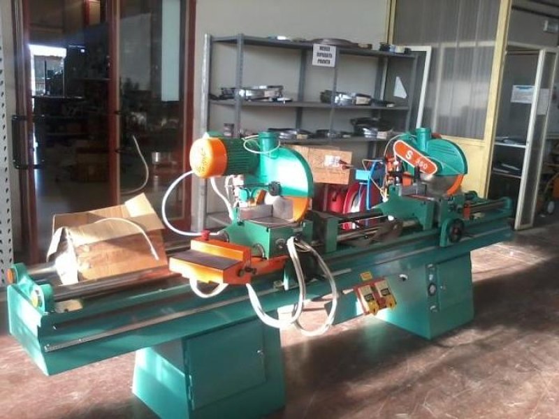 TRONCATRICE DOPPIA MOD. OK 350 CE - 3000 MM LAME D. 350