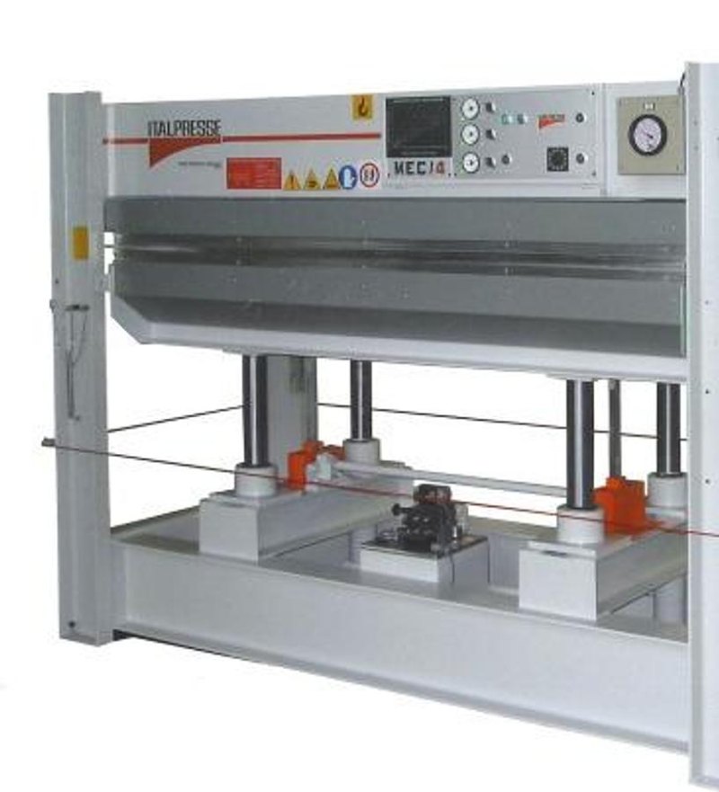 PRESSA A CALDO ITALPRESSE MEC B/4 - 2500 mm