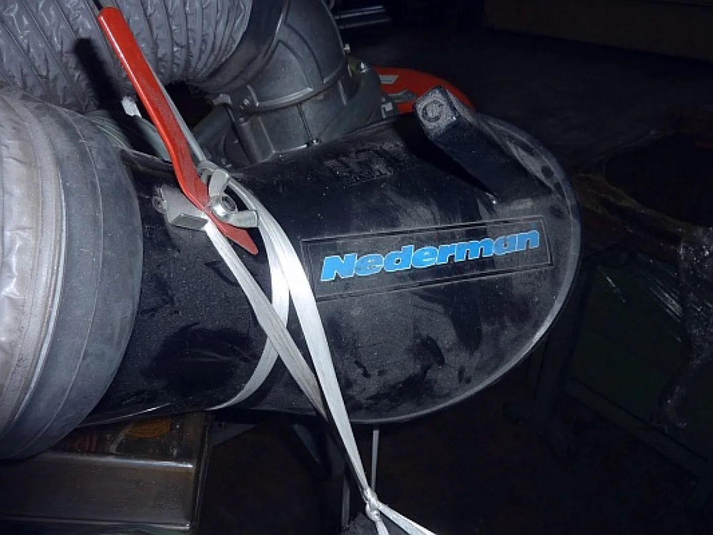 Reinigingsmachine voor rieten met afzuiging - 5