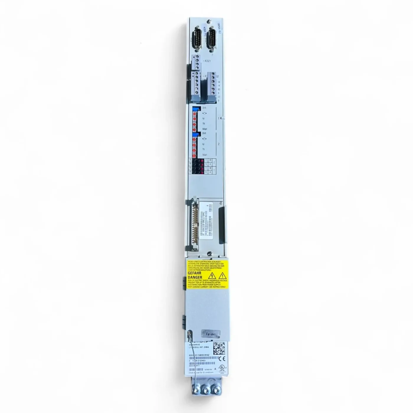 Siememens Simodrive LT-Modul INT. 2x8A Art.-Nr. 6SN1123-1AB00-0HA2 + Regelungseinschub Art.-Nr. 6SN1118-0AE11-0AA1 z. B. IMA 810 V - 2