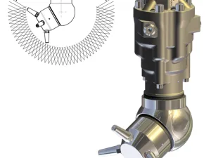 AUTOMATIC ROTARY HEAD FOR CLEANING TANKS NEW EQUIPMENT