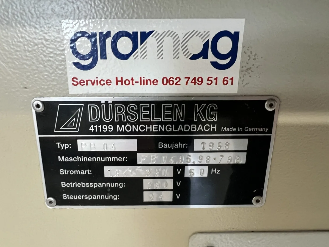 Foreuse DURSELEN PB 04 - 4