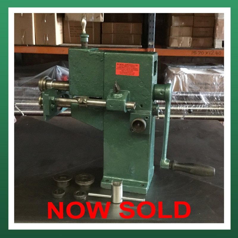 EDWARDS Hand Swager 180mm Throat - WNS - W. Neal Services Ltd