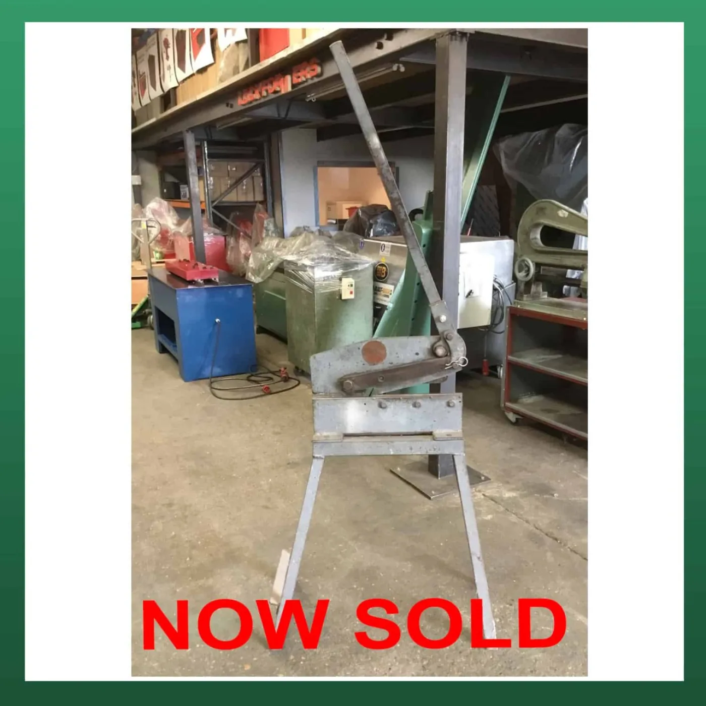 GOLIATH Lever Cropper / Shear - WNS - W. Neal Services Ltd - 1