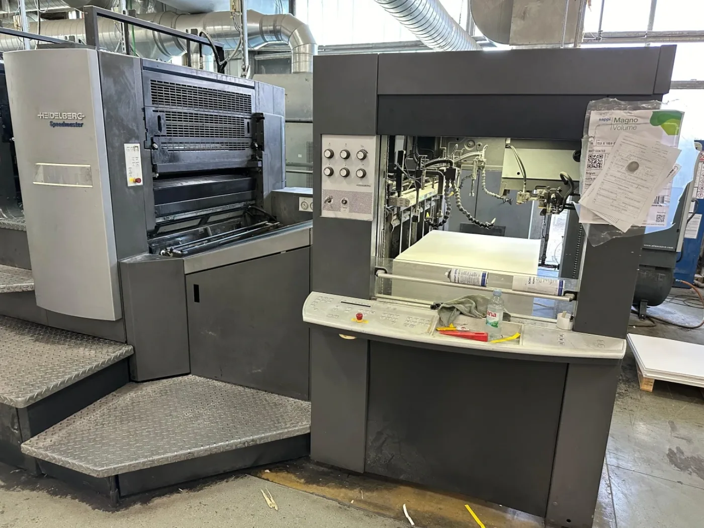 Heidelberg SM 102-8-P offset printing press - 2