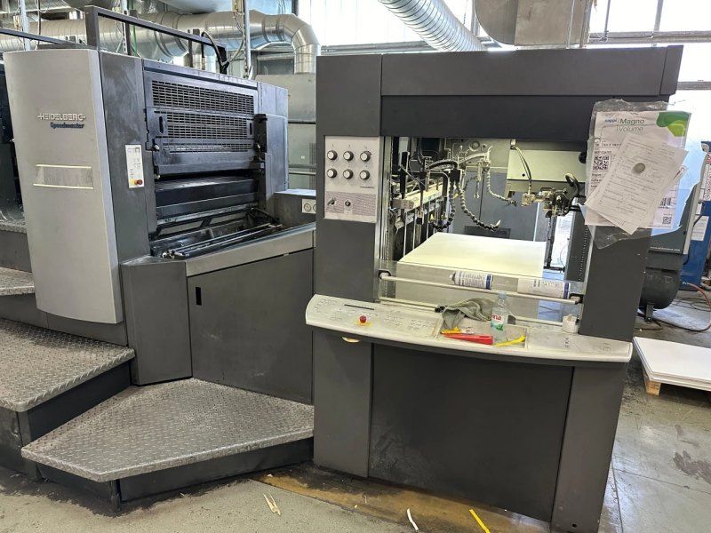 Heidelberg SM 102-8-P offset printing press