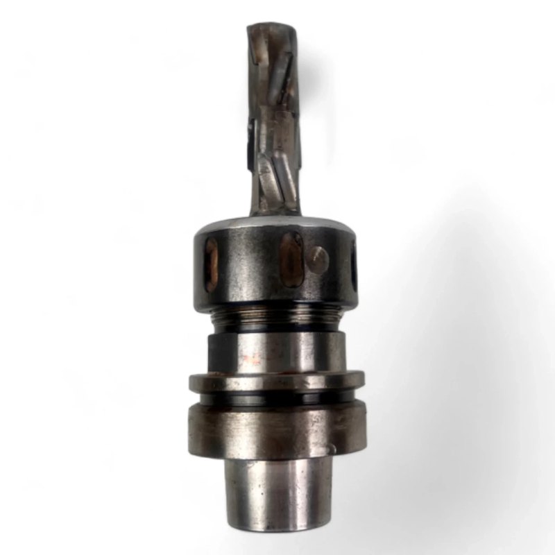 HSK 63 F Spannzangenfutter mit Spannzange und DIA Schruppfräser L=73 Z=3