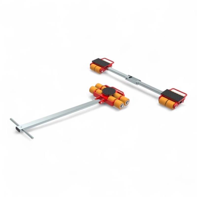 Transportfahrwerk Panzerrollen Set HTS ECO-Skate I60L+S / 12t Traglast Art.-Nr. 10 060 00 10