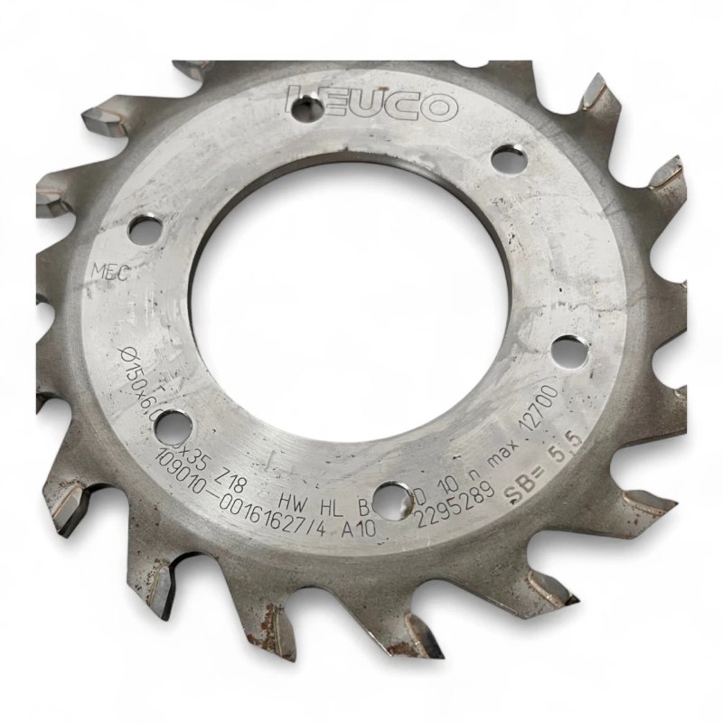 LEUCO Schlitzfräser HW HL MEC Ø150 x 6,6 x 35 Z18 – Art.-Nr. 2295289