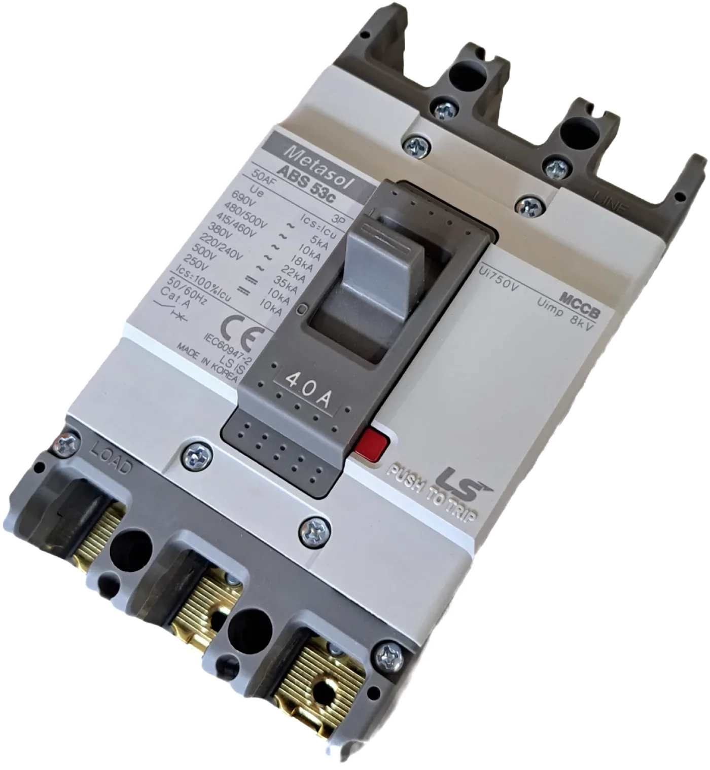 Metasol ABS 53C Kompaktleistungsschalter - 5