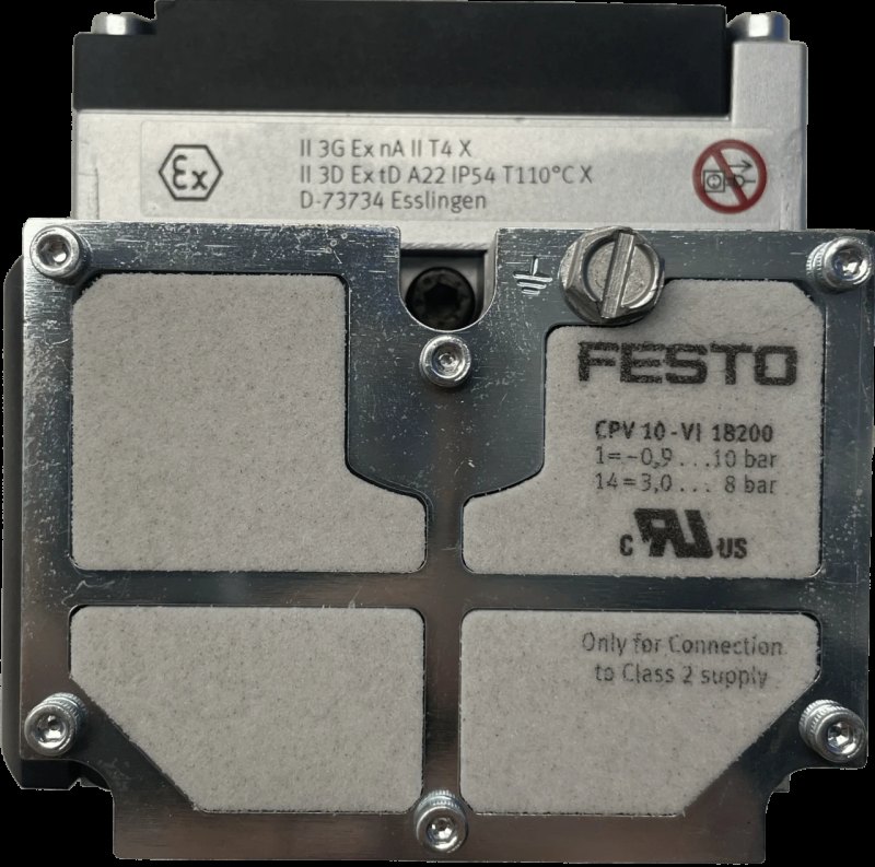 Festo Ventilinsel CPV10-VI / 10P-10-6D-MP-V-D-4JLL