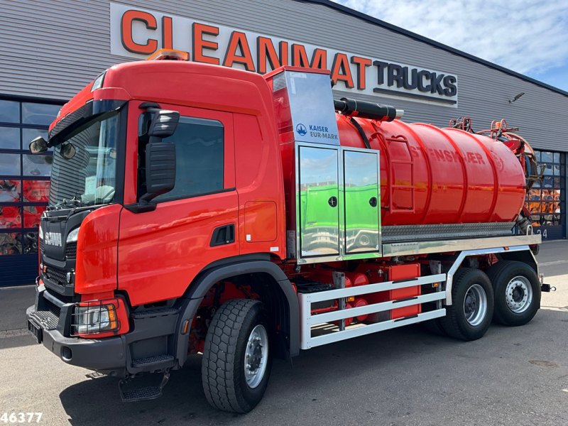 Scania P 450 XT 6x4 Euro 6 Kaiser 15m³ Vacuum/Saug