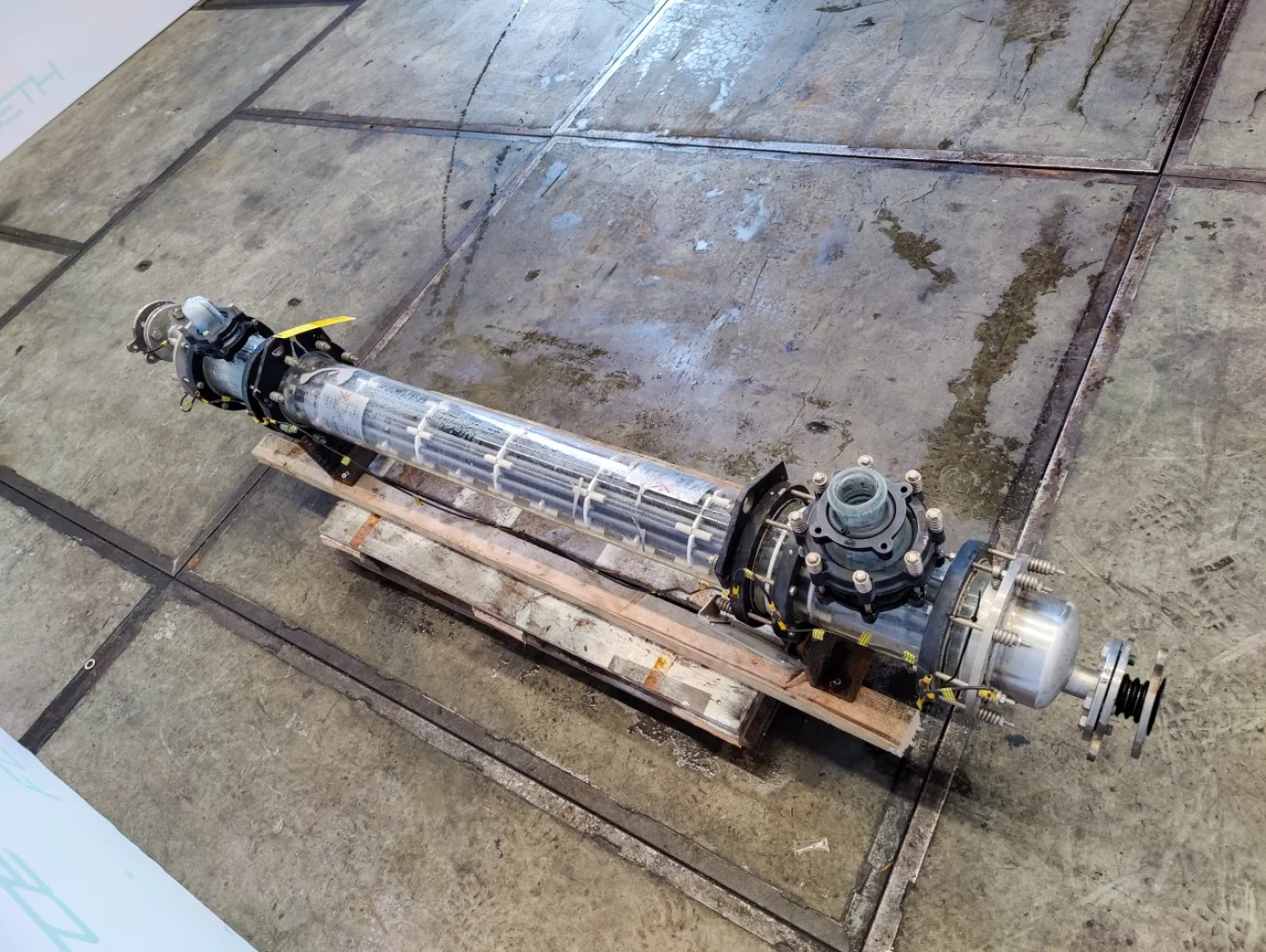QVF Glasstechnik ROB32/150/SH/3/SIC - 3,2 m² - Shell and tube heat exchanger - 7