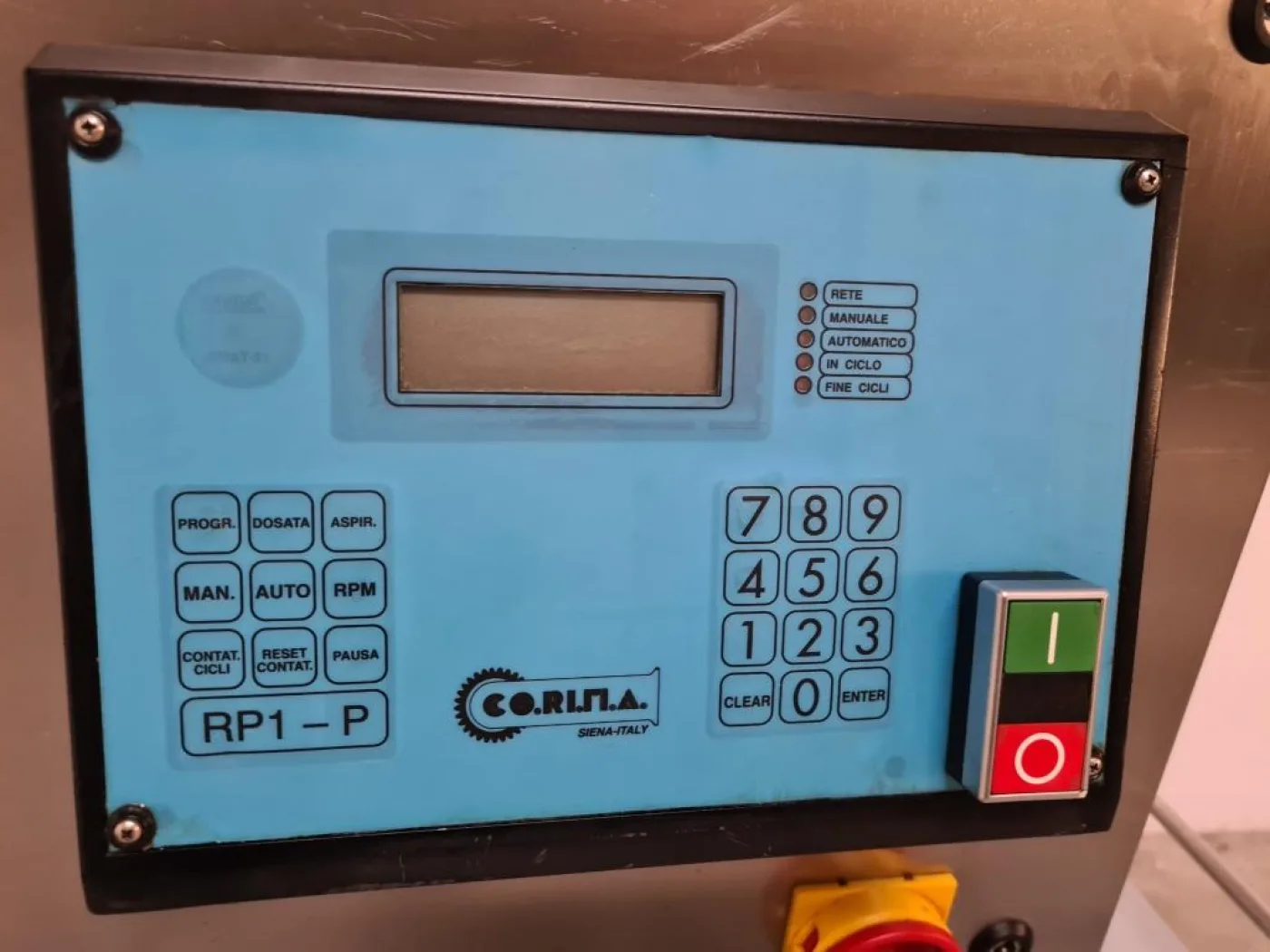 DOSATRICE LIQUIDI DA BANCO – CORIMA – MOD. RP1P - 3