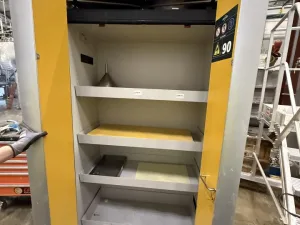2015 Asecos Fire-Resistant Chimie Storage Cabinet