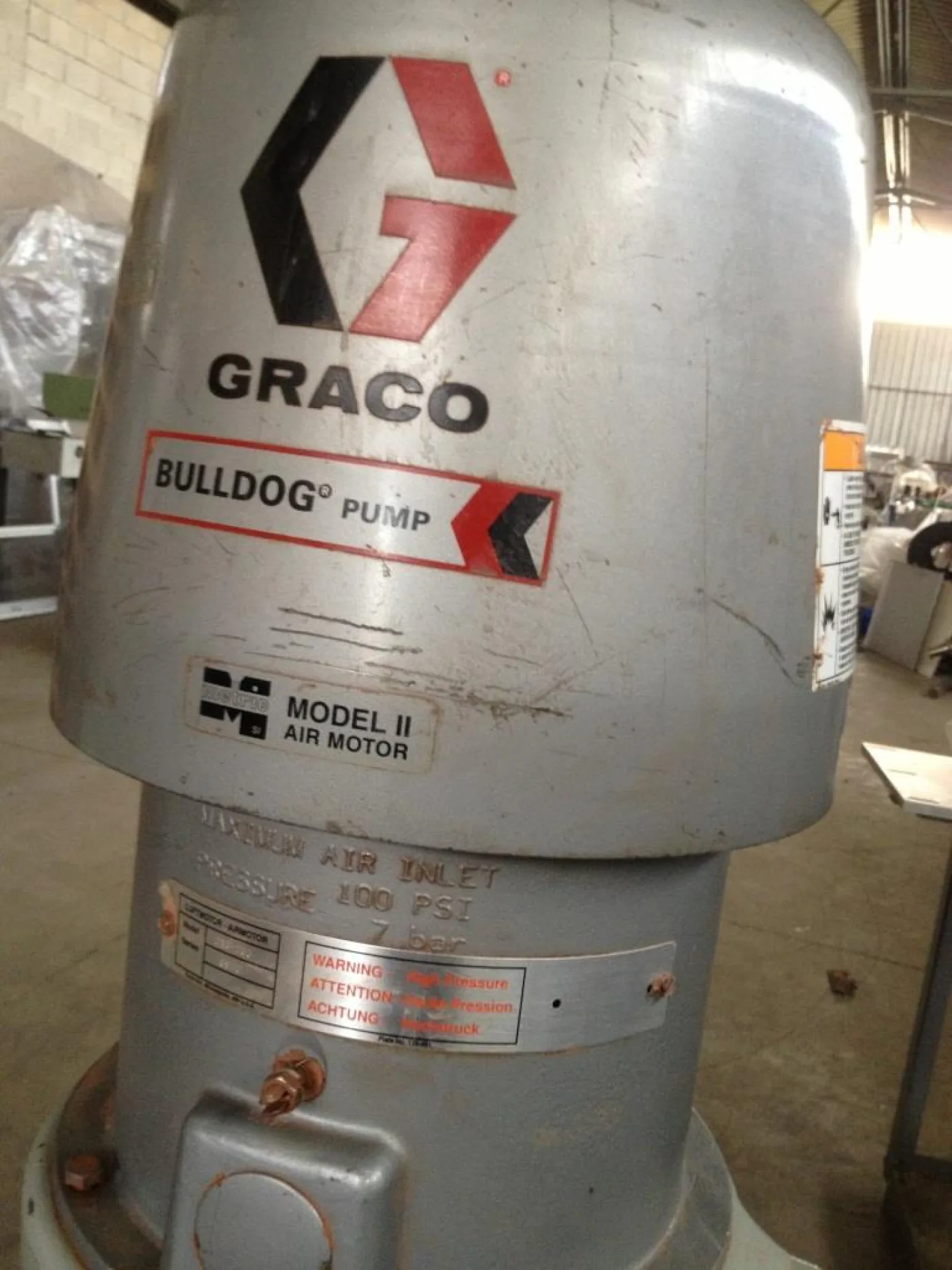 POMPA GRACO BULLDOG MOD. 215 – 255 - 7