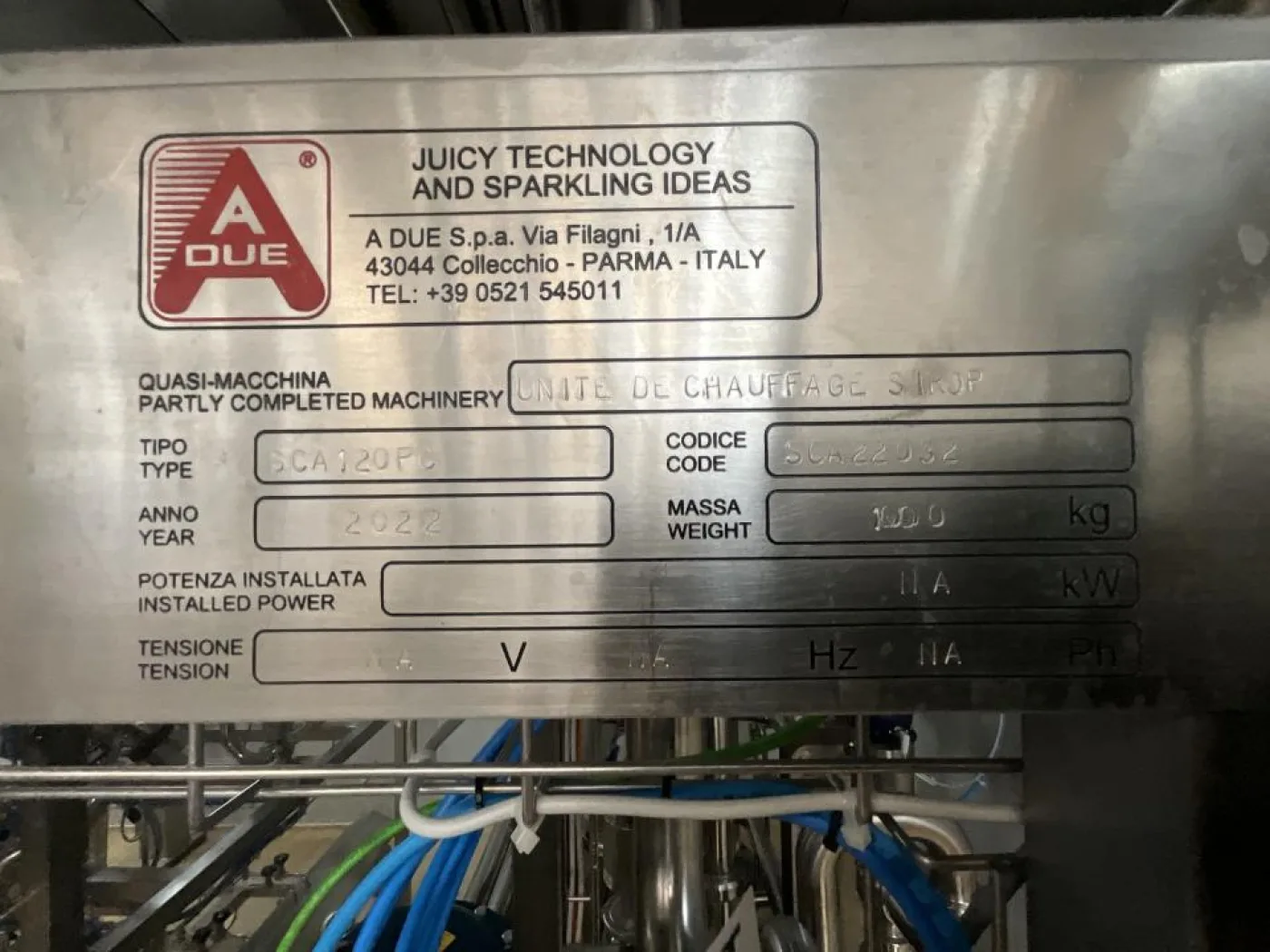 2022 A Due S.p.A. A Due S.p.A. Alfa Laval M6-MBASE Stainless Steel Plate Heat Exchanger Skid with Pumps - 4