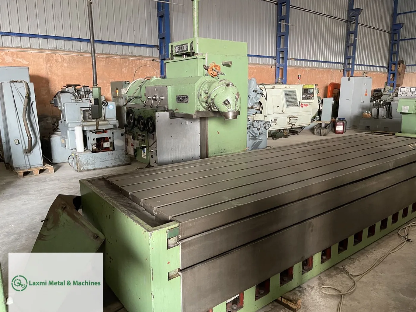 BED MILLING, MECOF (Italy) - CS 10. - Laxmi Metal & Machines, Rohtak - 2