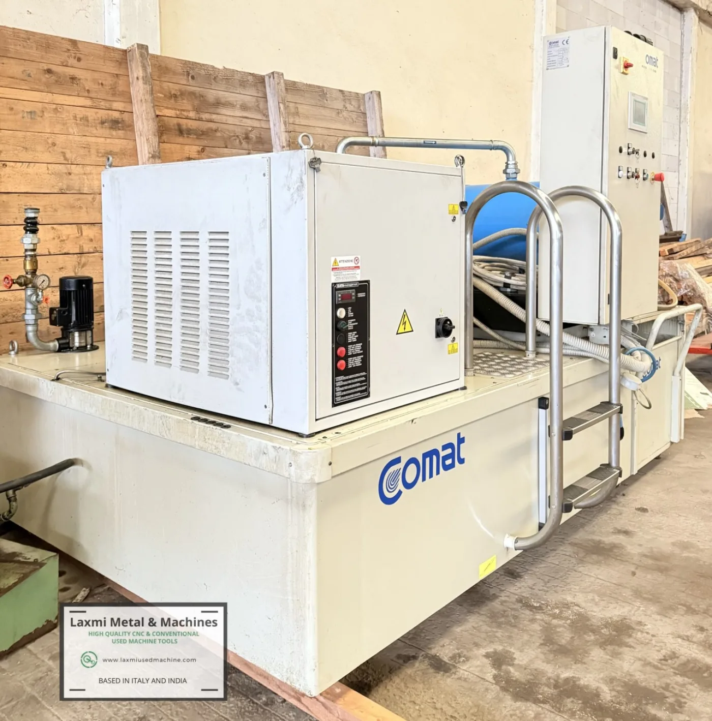GRINDING OIL REFRIGERATING AND FILTERING TANK, COMAT (Italy) - Laxmi Metal & Machines, Rohtak - 6