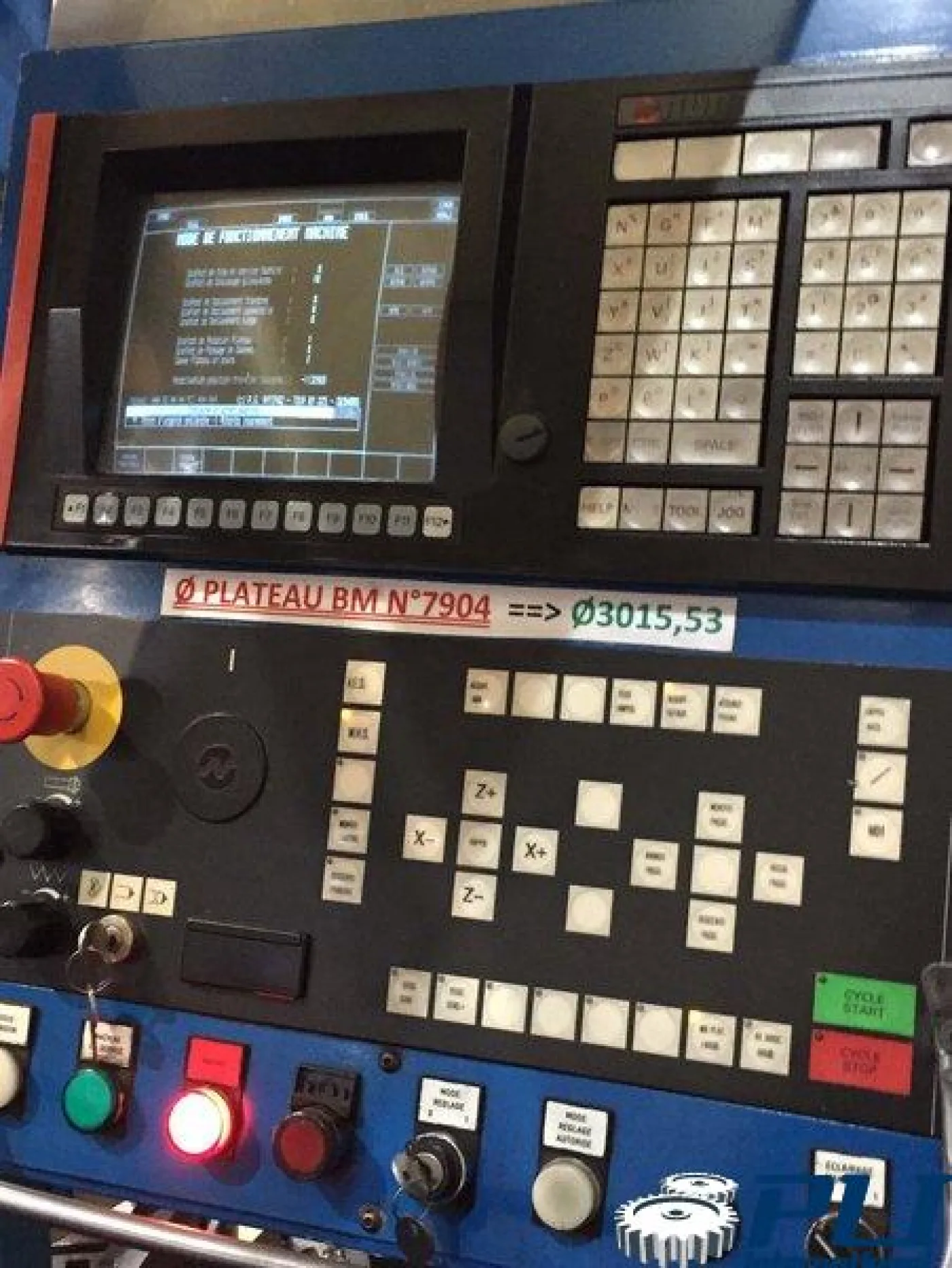 Vertical NC lathe with movable seat BERTHIEZ BM 225 - 5