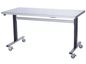 Parry Stainless Steel Adjustable Height Table Wide Electric Mobile 1500mm - islandcatering