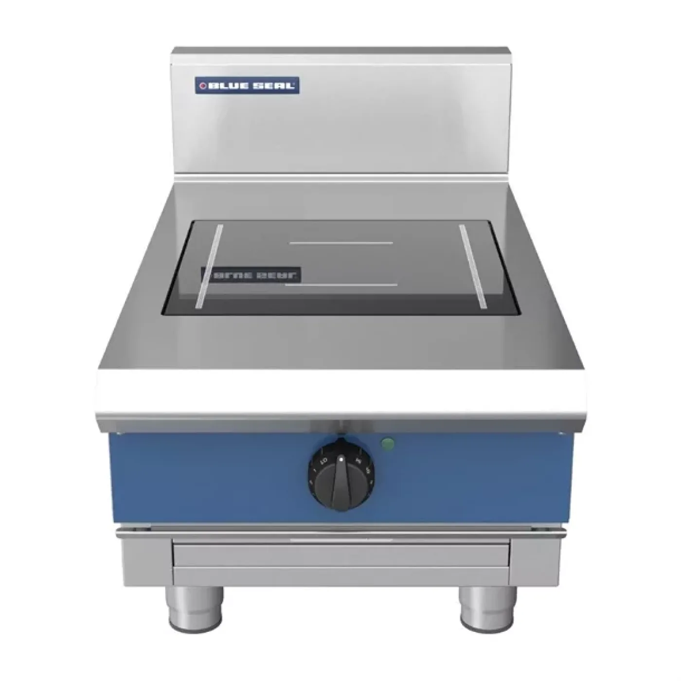 Blue Seal Single Zone Countertop Full Area Induction Hob 5kW IN511F-B - islandcatering - 5