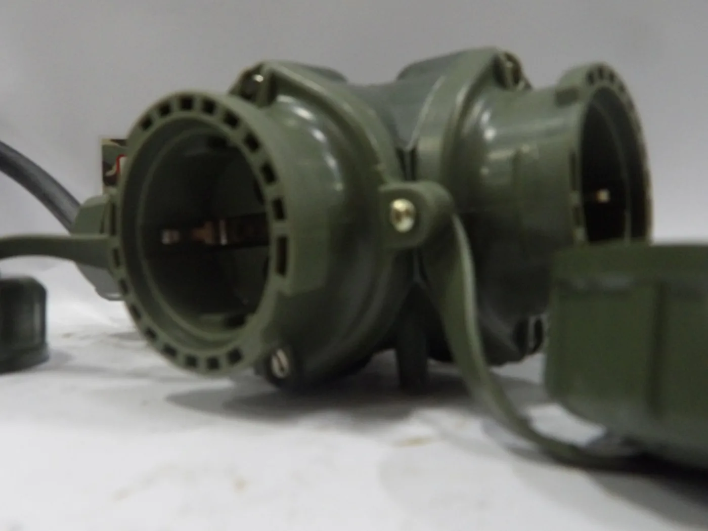 Bals Elektrotechnik 7400 - 3-voudige koppeling - 250 V - Groen IP67 - NOS - 5