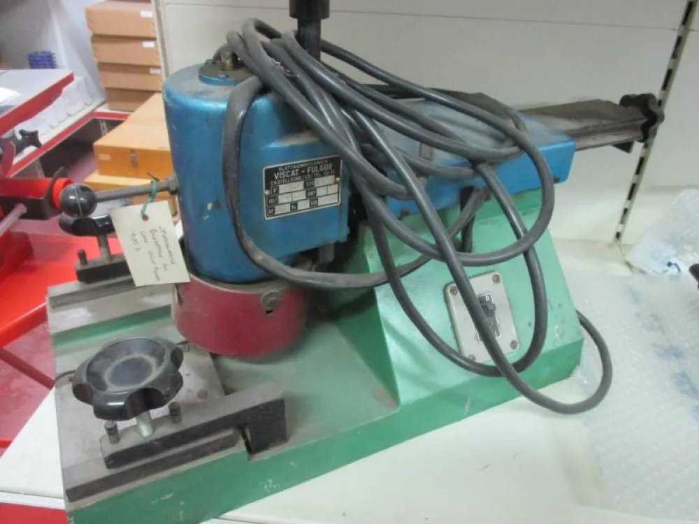 SMERIGLIATRICE BISELLATRICE MANUALE PER NASTRI SEGA VISCAT FULGOR TIPO 3