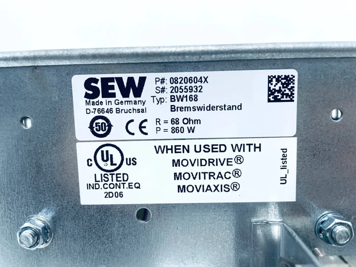 SEW Eurodrive BW168 Bremswiderstand 2055932 - 3