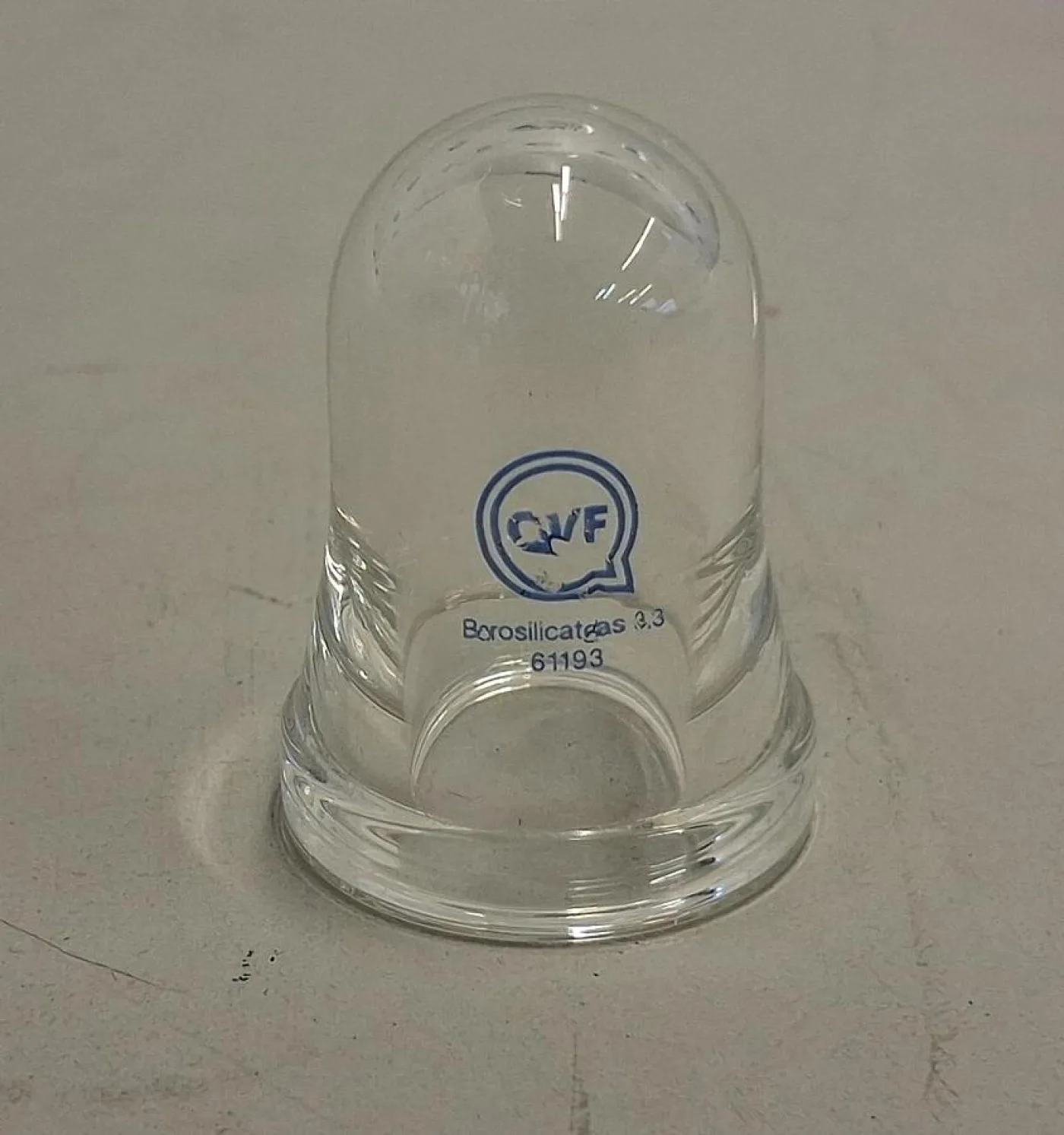 QVF-Laborglas besteht aus hochwertigem Borosilikatglas 3.3 DN15 - 1