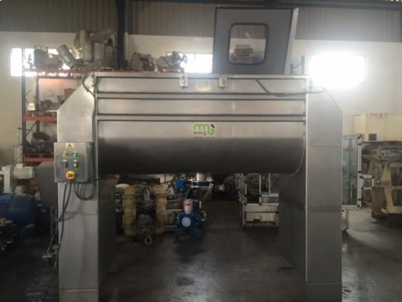 Mezcladora de bandas en acero inoxidable con capacidad de 2.000 litros