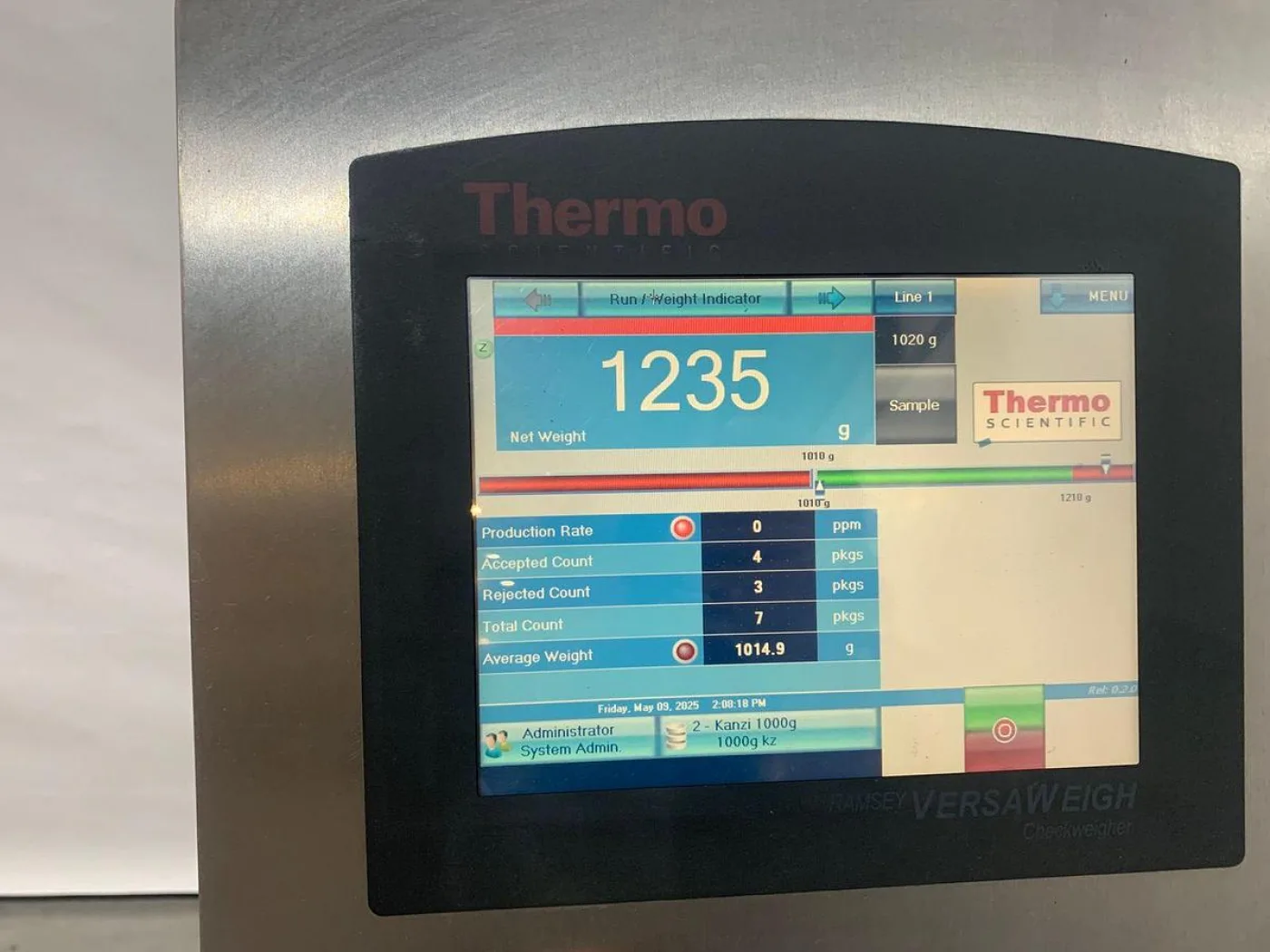 2010 Thermo Scientific Checkweger, VersaWeigh - 4