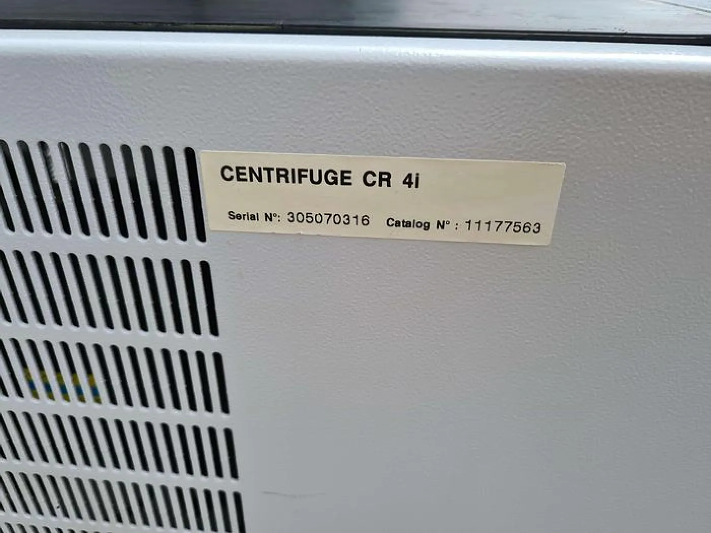 Thermo Electron Corporation CR 4i Refrigerated Centrifuge - 6