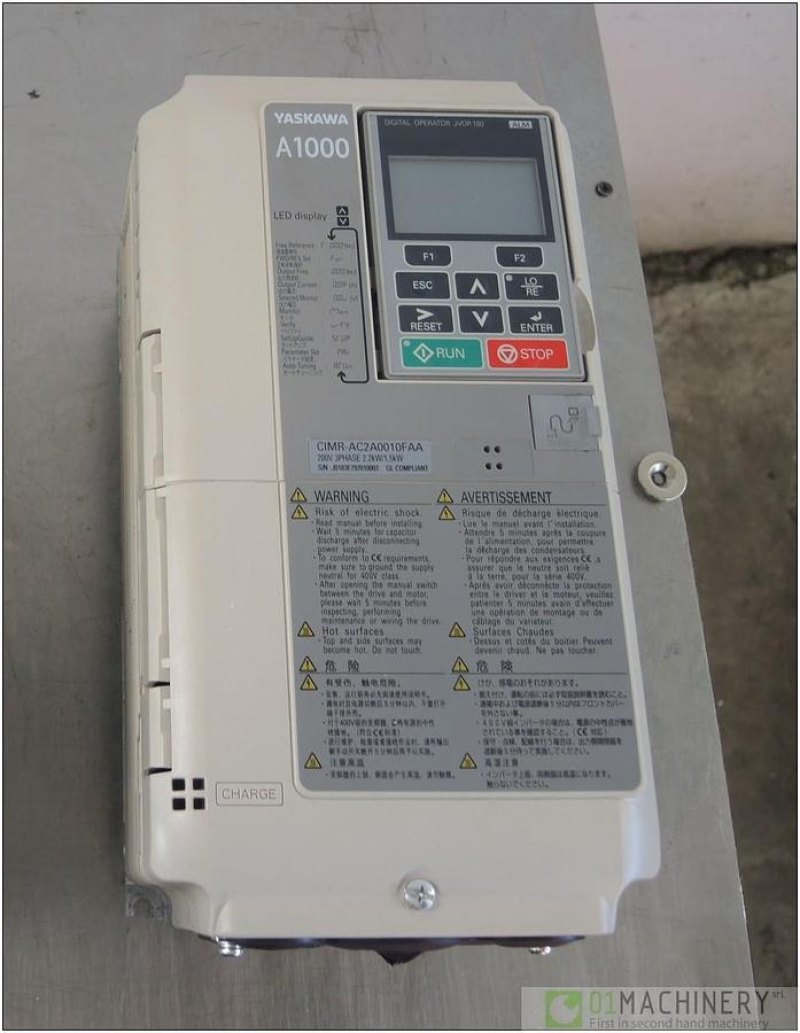 2010 YASKAWA CIMR-AC2A0010FAA AI1534